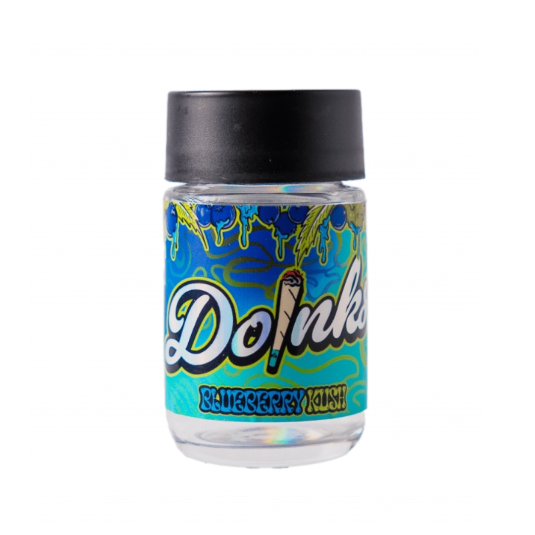 Doinks Blueberry Kush .5g Infused Preroll 4pk