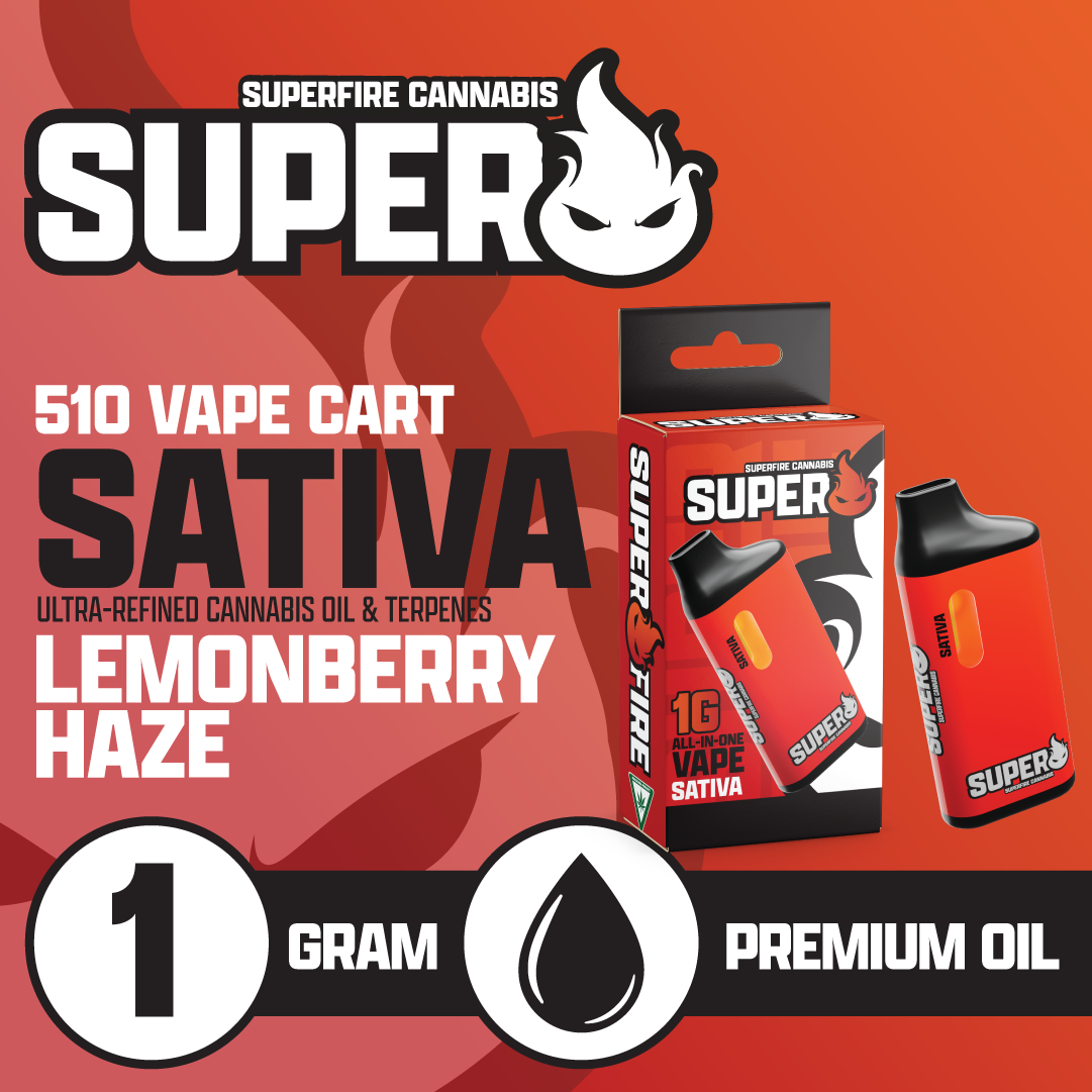 Superfire | 1g Disposable | Lemonberry Haze