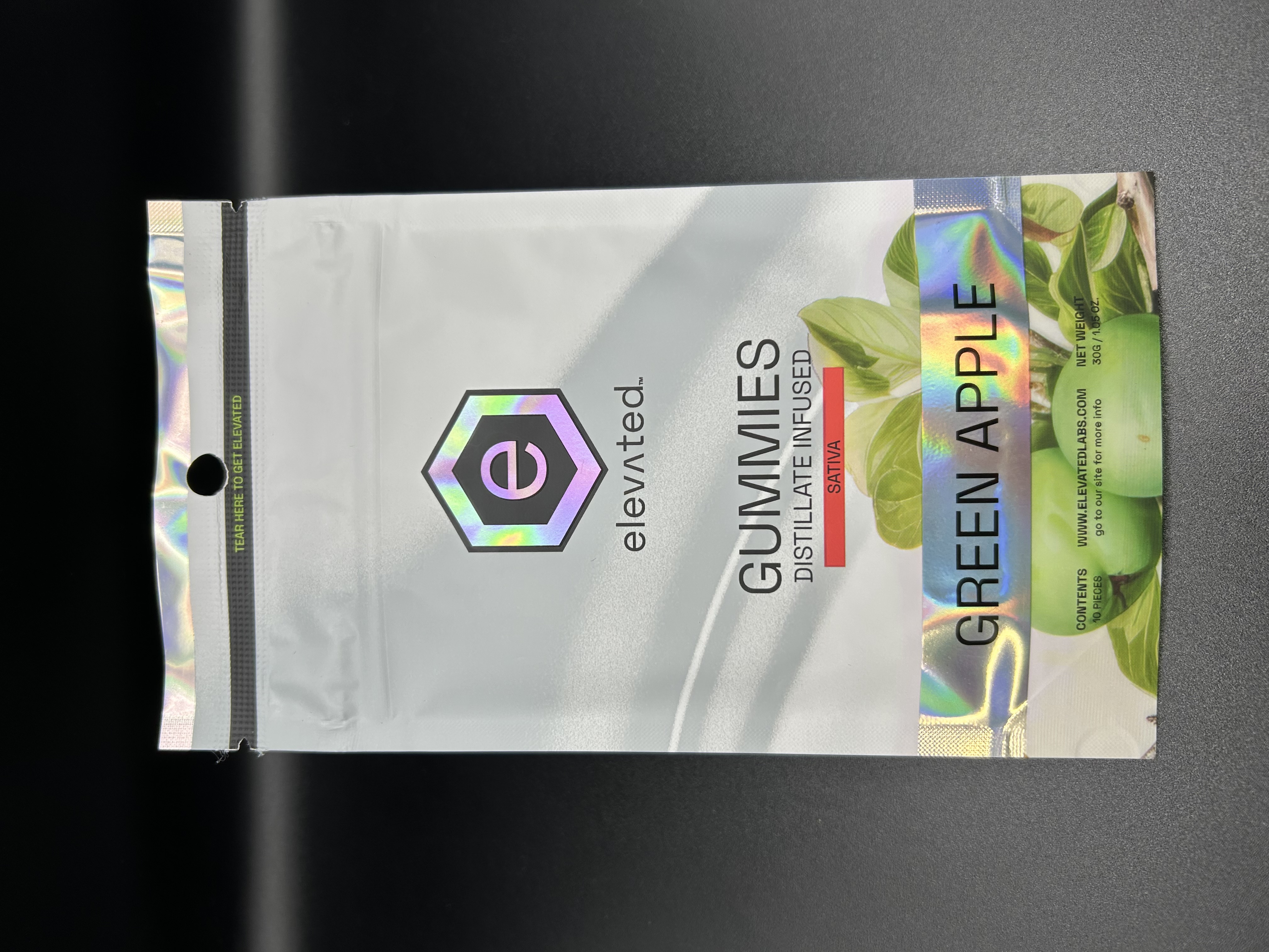 Green Apple - 500mg Sativa Gummies
