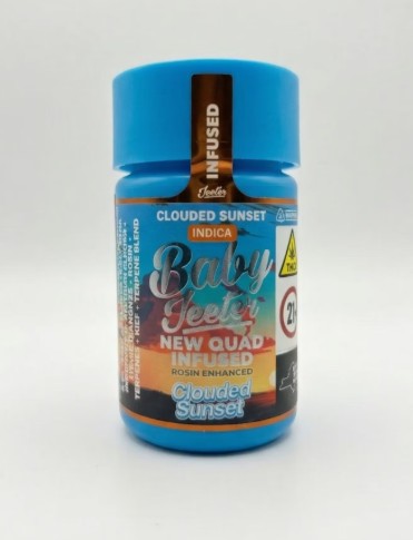 Jeeter Clouded Sunset Baby Jeeters Infused Pre Rolls