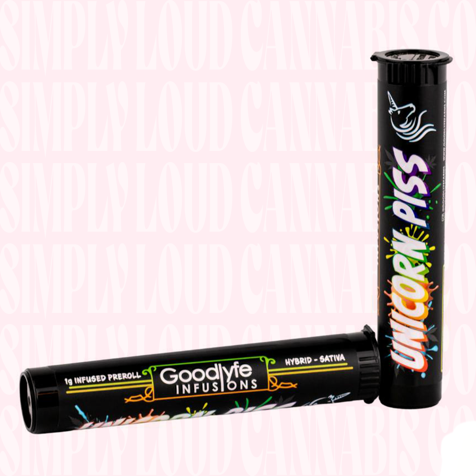 Goodlyfe Infused Pre Roll: Unicorn Piss
