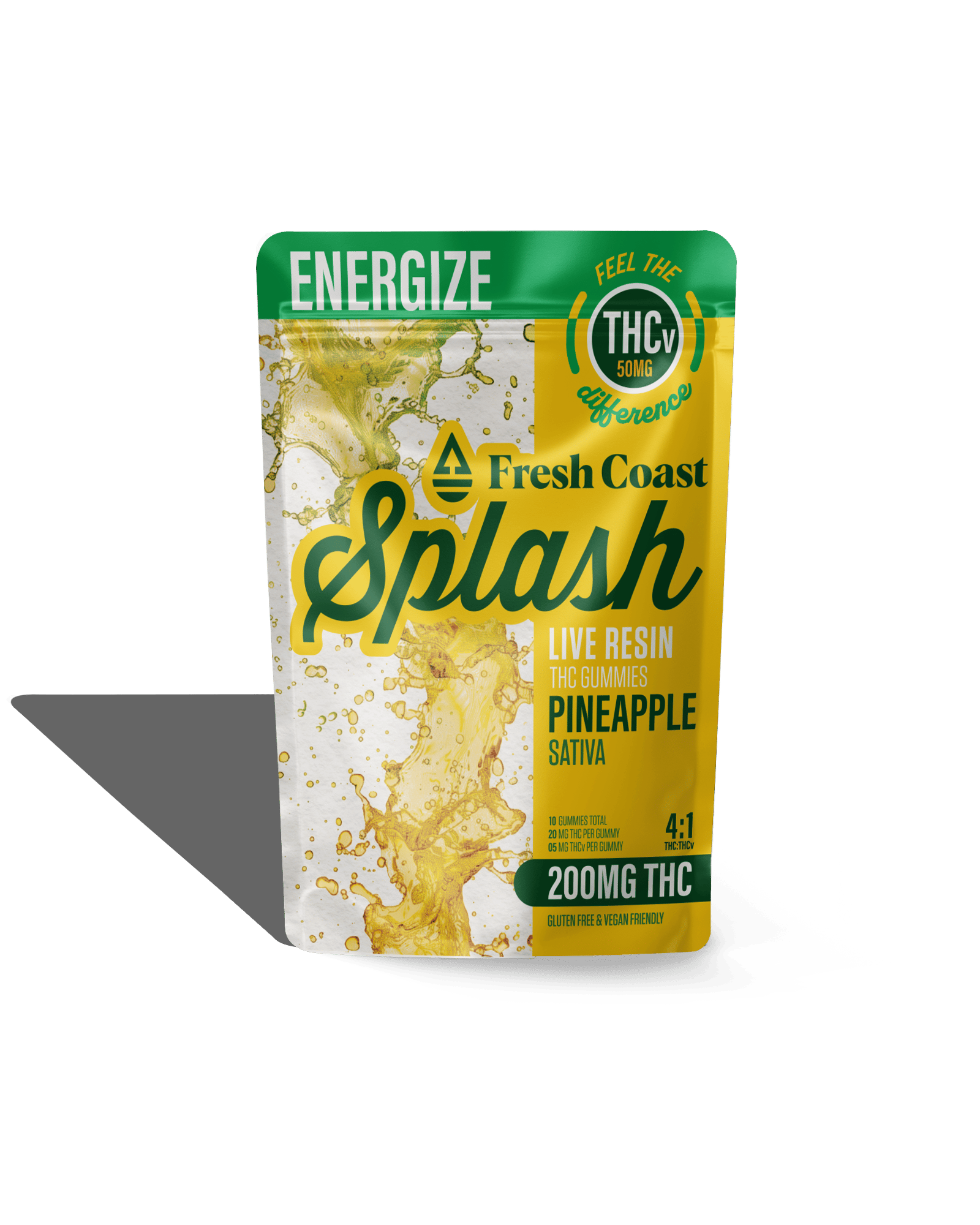 Pineapple Gummies 4:1 THCv 200mg