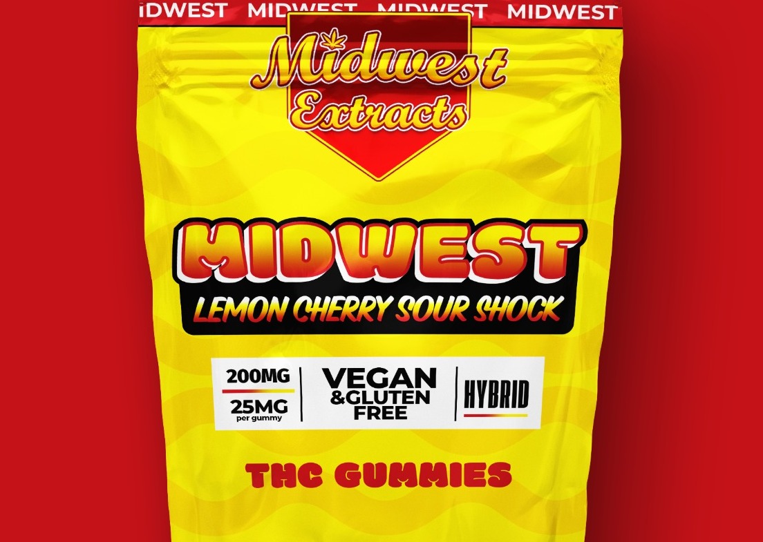 Midwest Extracts - Lemon Love - 200mg Gummies