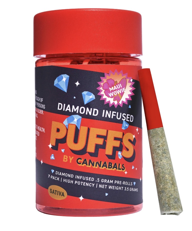 Maui Wowie Diamond Infused Pre-Rolls 7pk