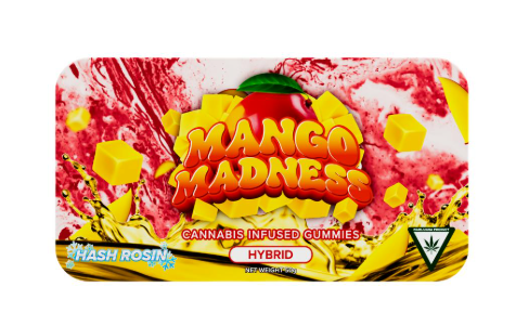 Muha Meds - Mango Madness - 200mg Hash Rosin Gummies