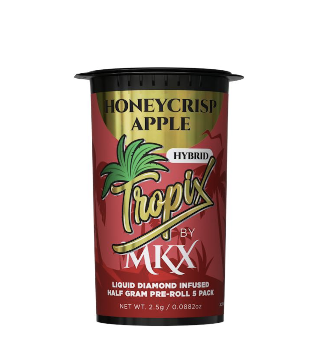 Honeycrisp Apple | Liquid Diamond Infused Pre-Rolls | 5PK