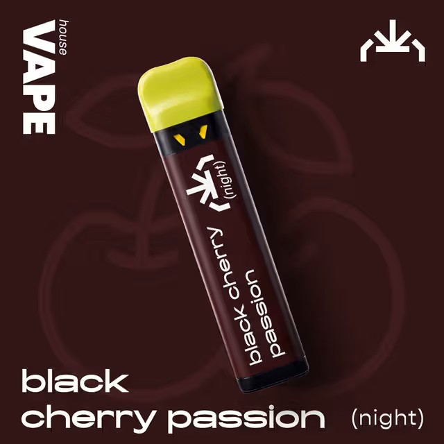 House Vape Disposable 1g- Black Cherry Passion