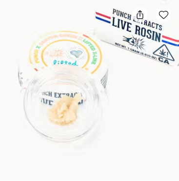 Punch Extracts Peaches N Bananas Tier 4 Live Rosin Badder