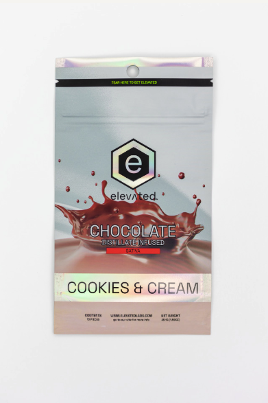 Elevated Distillate Chocolate-Cookies and Cream (S) -100mg