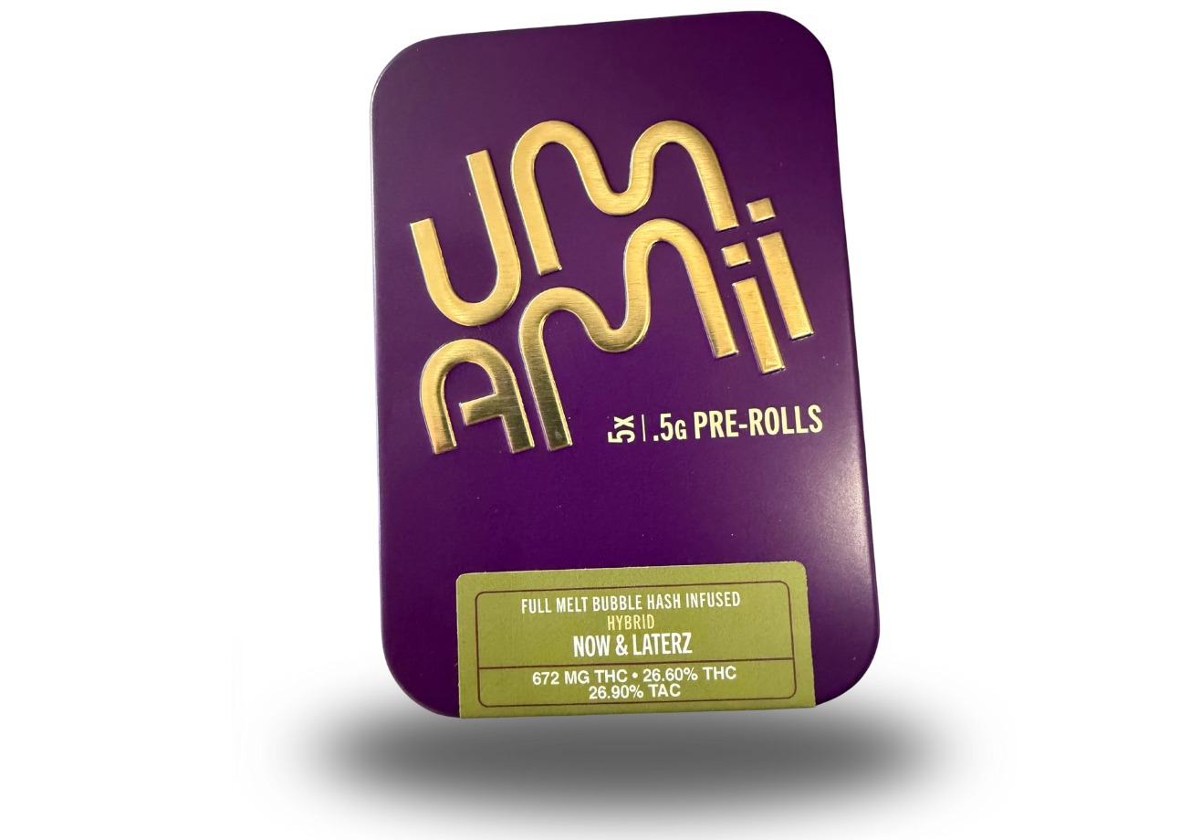 Umamii | 5pk Bubble Hash Infused Joints | Now n Laterz x Full Melt