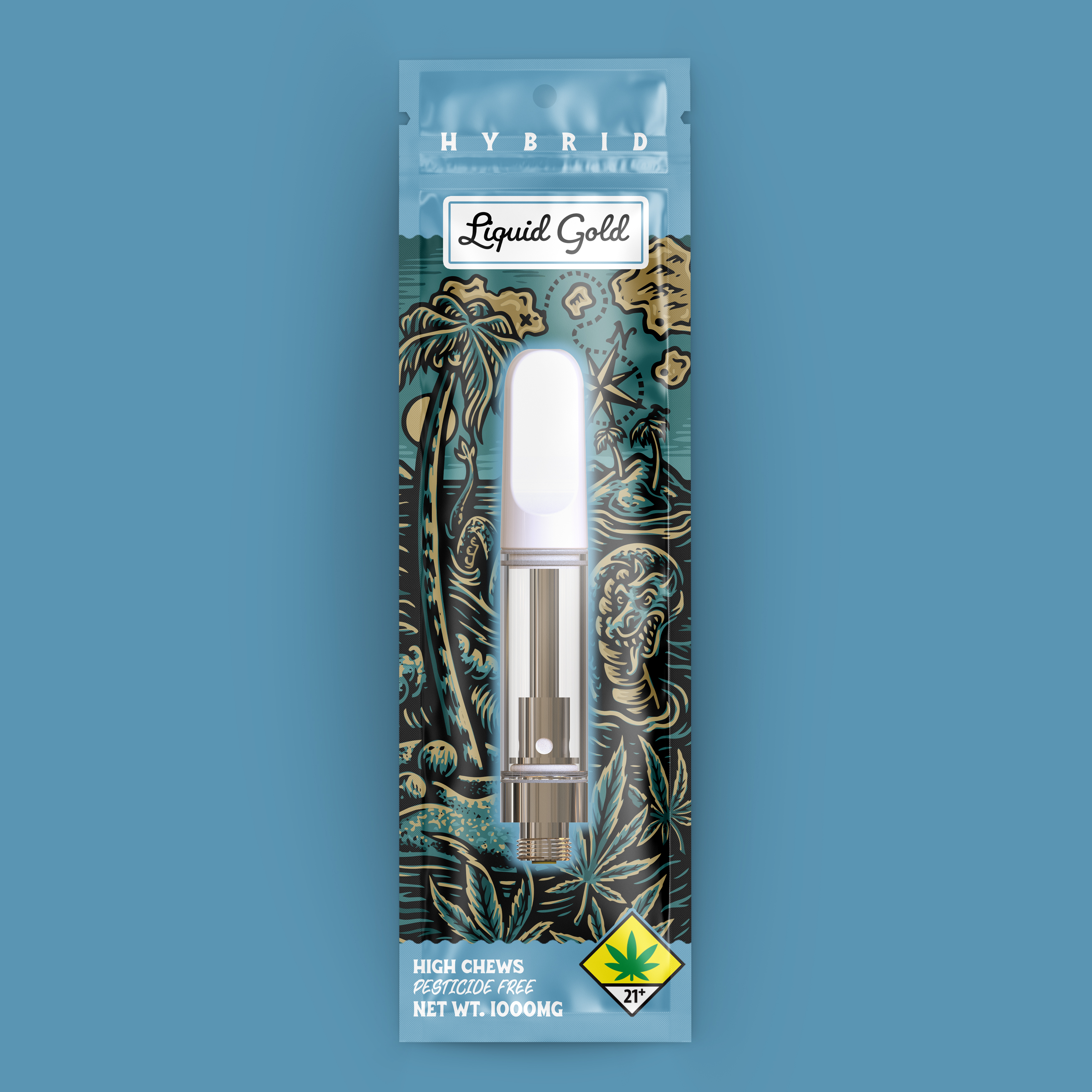 High Chews Liquid Gold Cartridge | 1g (DOH)
