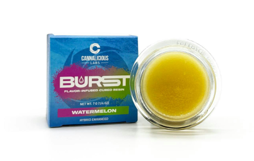 Cannalicious Burst - Watermelon - 7g Flavor Infused Cured Resin
