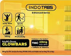 (81733) LVX1 40mg GLOWBARS Infused Tablets