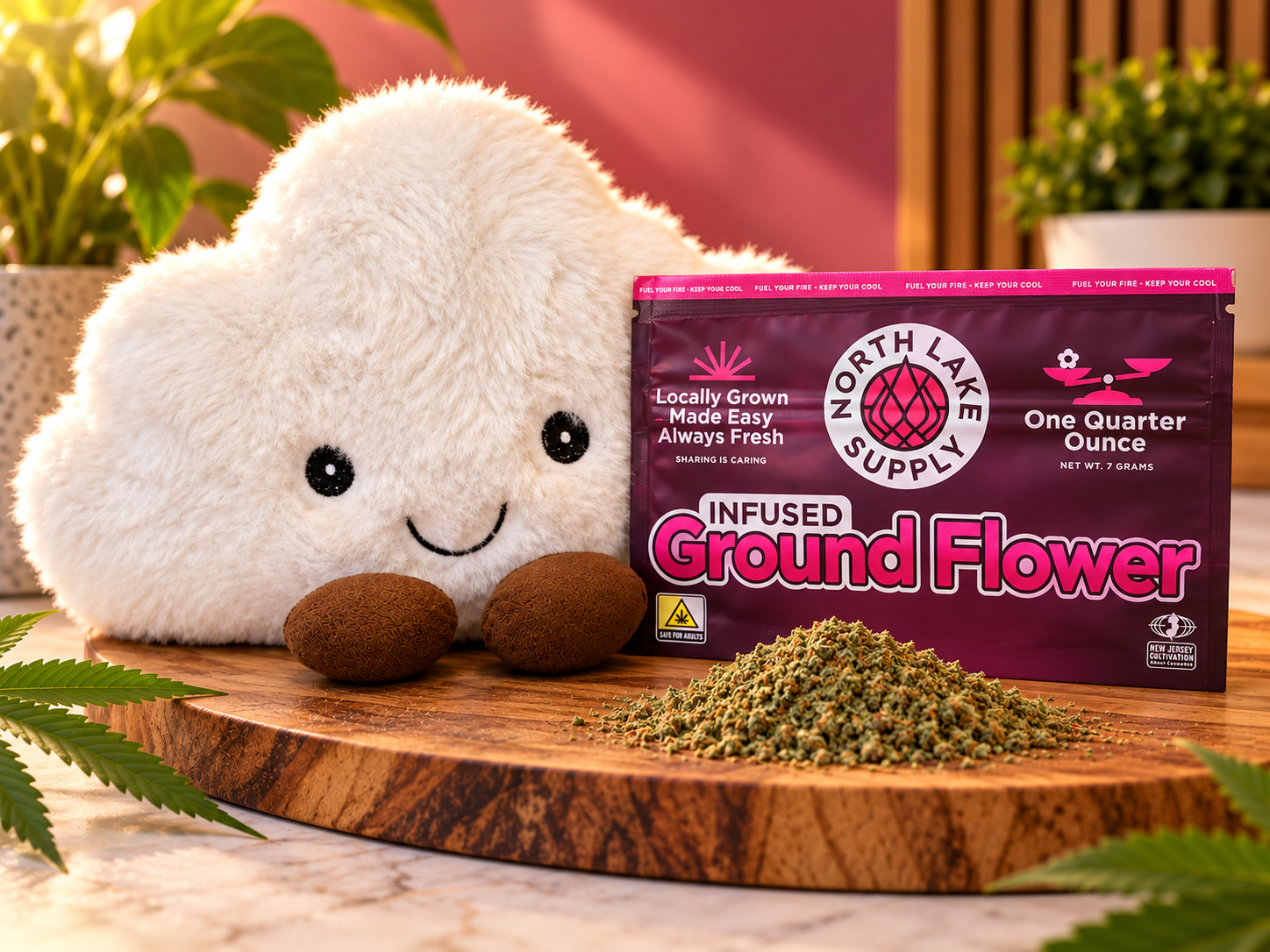 North Lake Supply - Crostada x Crumble - 7g - Infused Ground Flower (SHAKE)