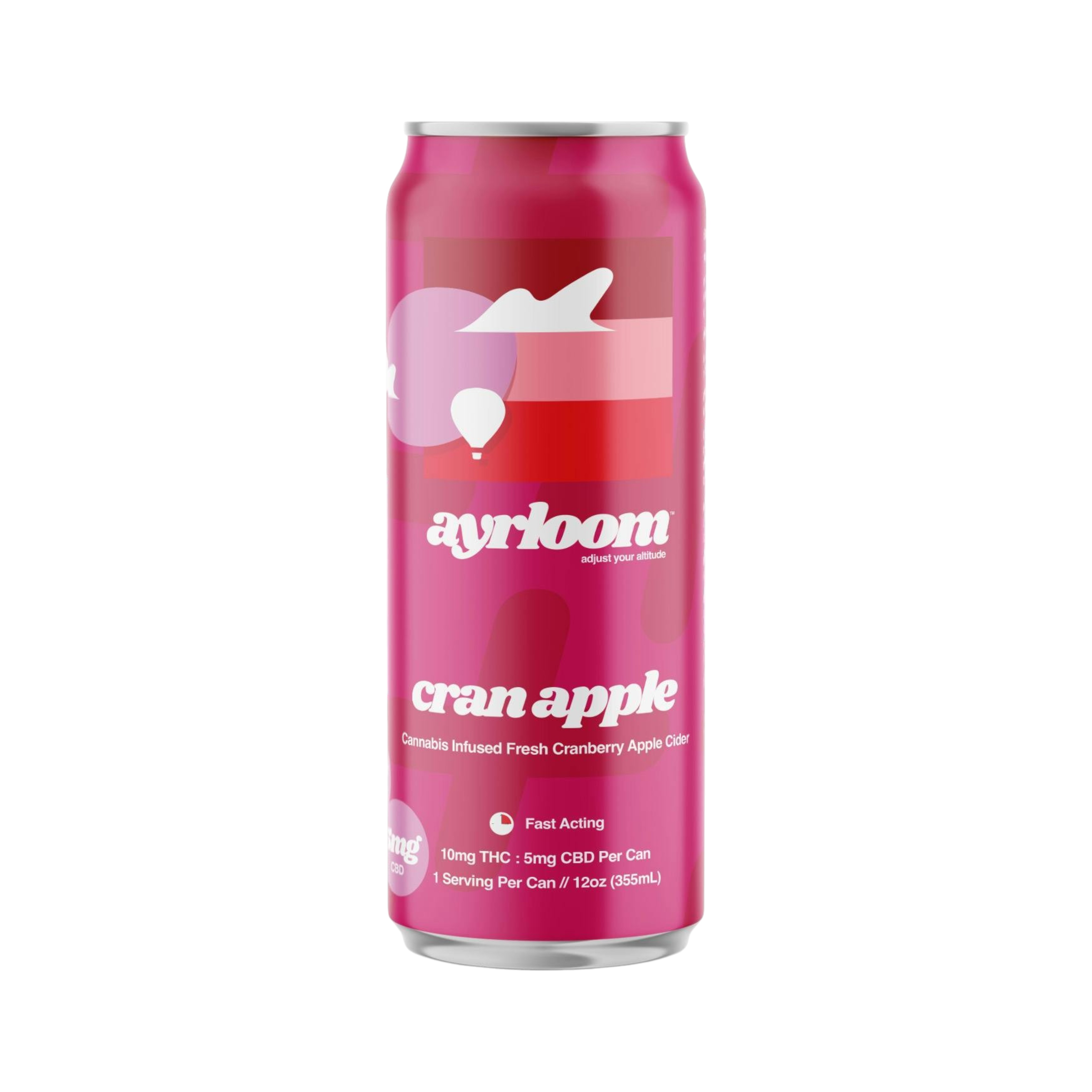 Ayrloom | Cranberry Apple | 2:1 | 10MG THC : 5MG CBD| Singles
