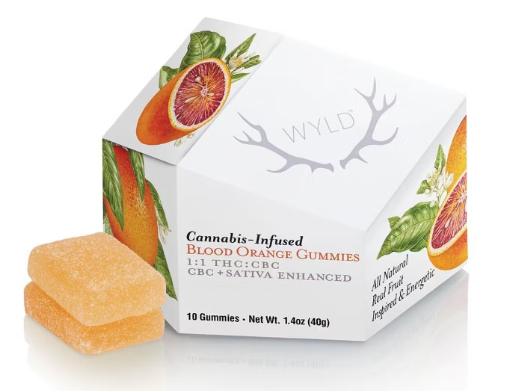 Wyld - Gummies - CBC - 1:1 Blood Orange - 100mgTHC/100mgCBC