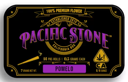 Pacific Stone Pomelo Indica x 14PK Preroll 7g