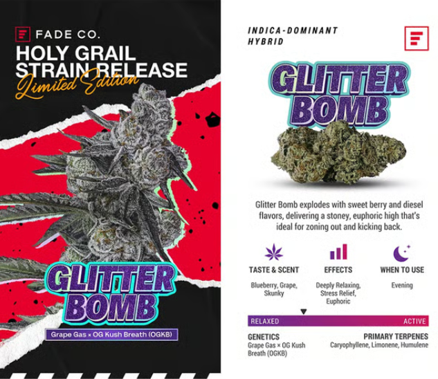 FADE CO. HOLY GRAIL Glitterbomb 3.5g