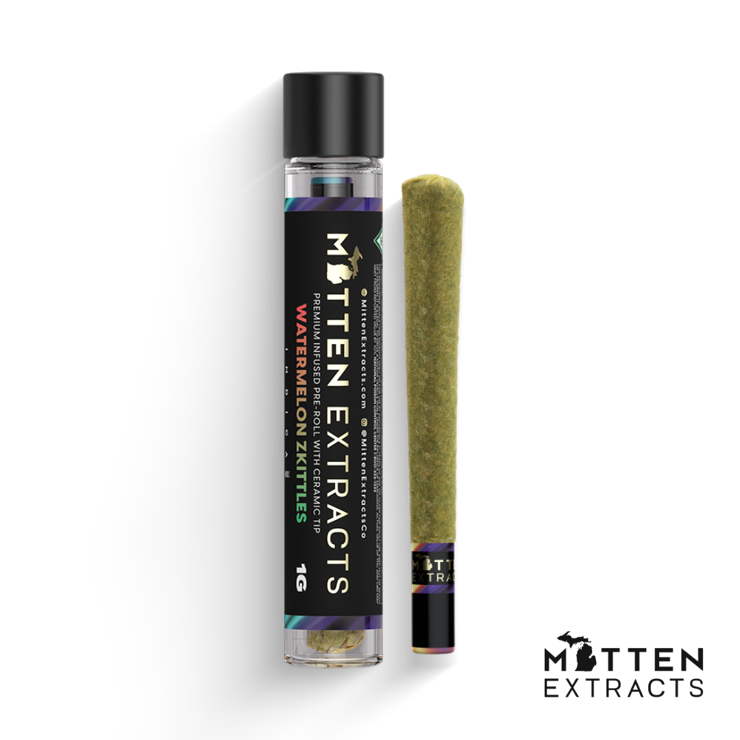 Watermelon Zkittles Infused Pre-Roll | 1G