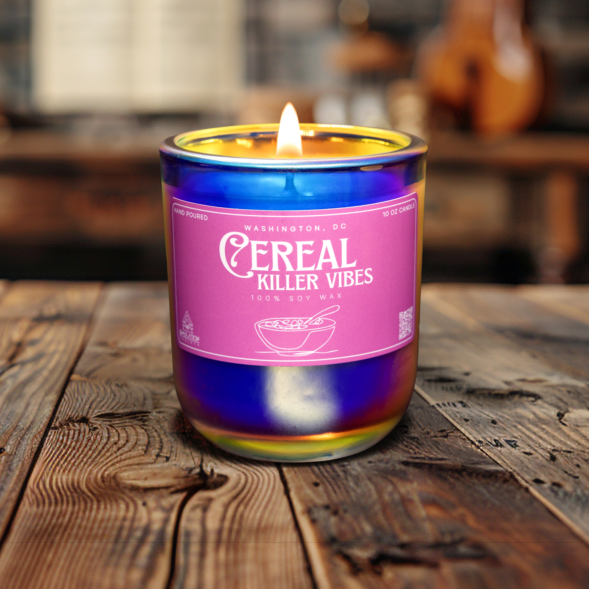 6.5oz Candle Cereal Killer Vibes