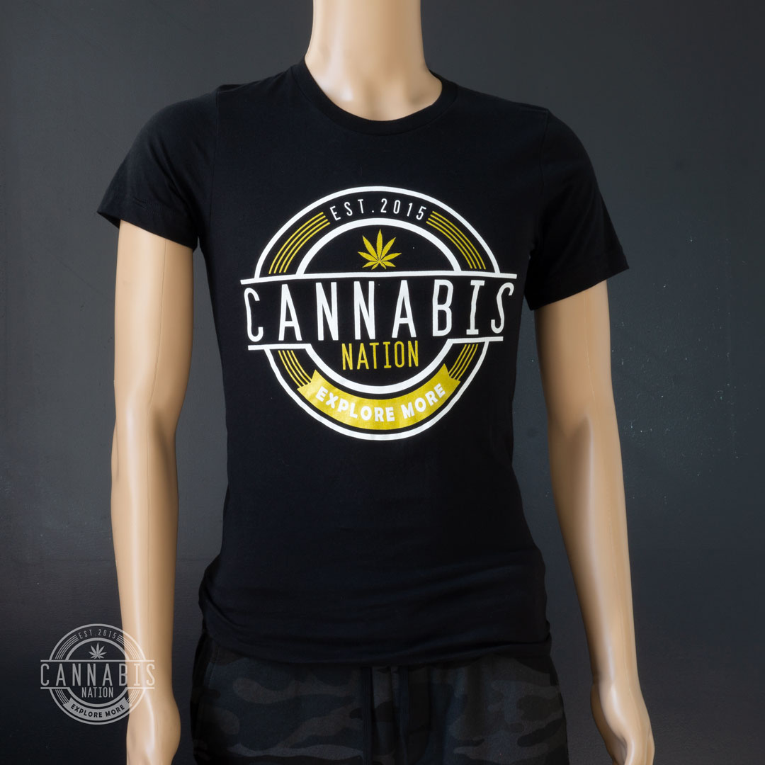 Logo Shirt | Black & Yellow