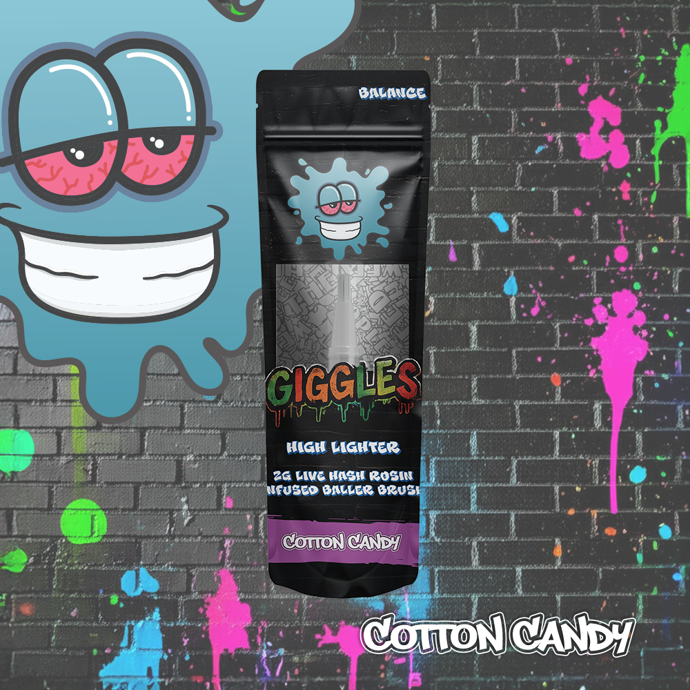 Highlighters | Cotton Candy | 2g Baller Brush