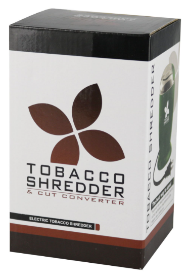 Electric Tobacco Shredder & Cut Converter