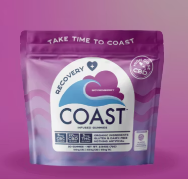 COAST Cannabis Co. Coast - Boysenberry - 20pk 100mg