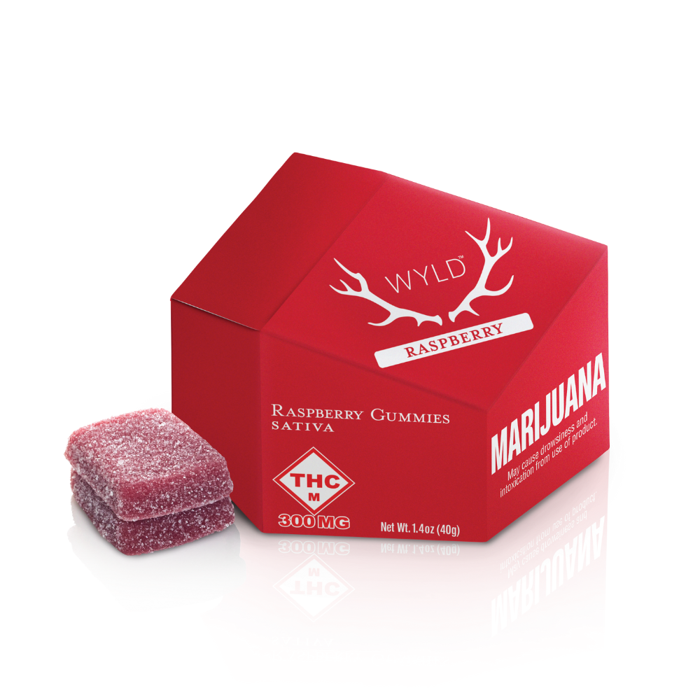 GUMMY RASPBERRY (S) [10PK] 300MG