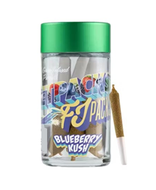 JetPacks | Blueberry Kush | FJ-3 Infused Pre-Rolls 5x0.6G
