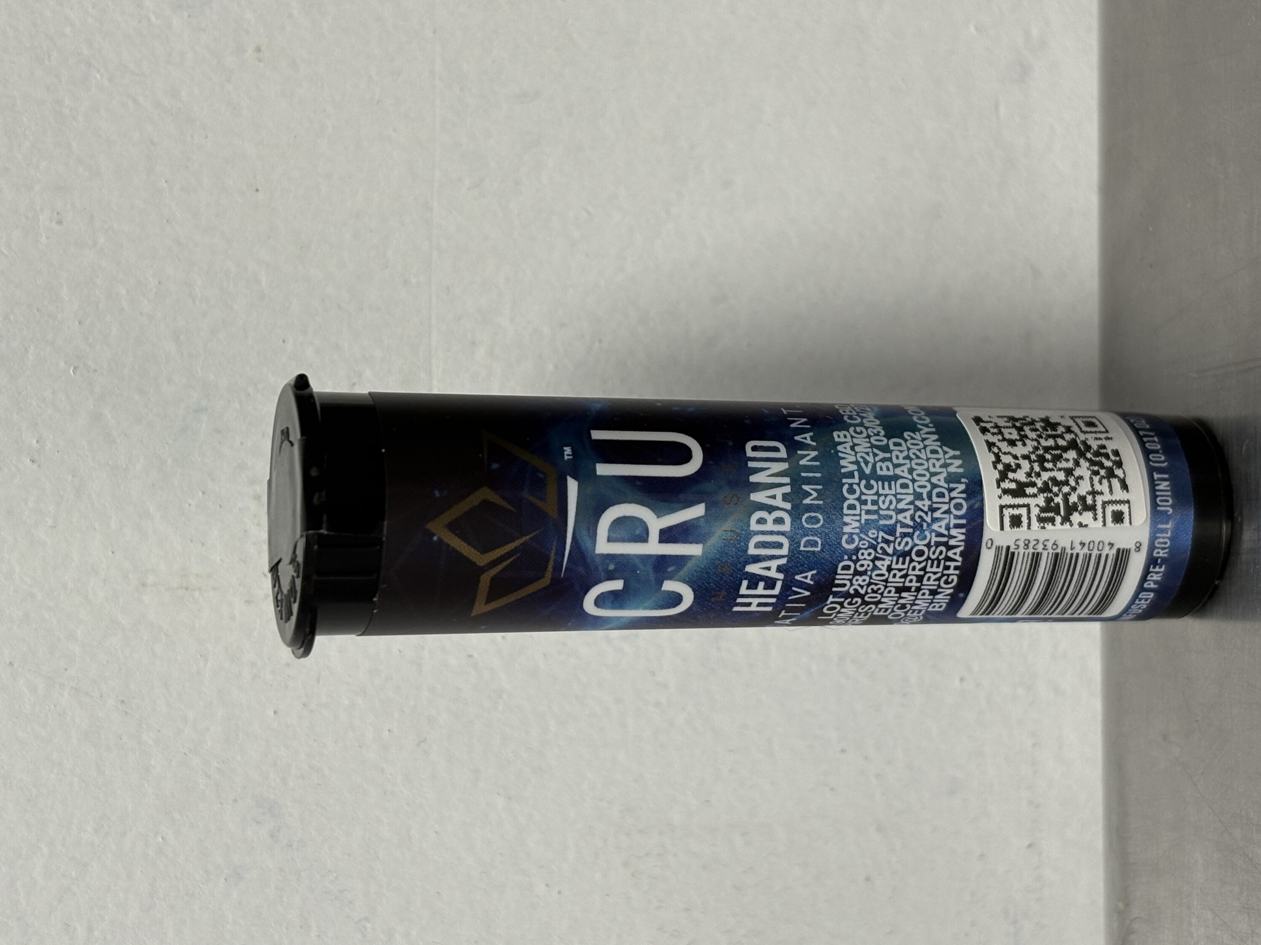 Headband | Infused Pre Roll | .5g