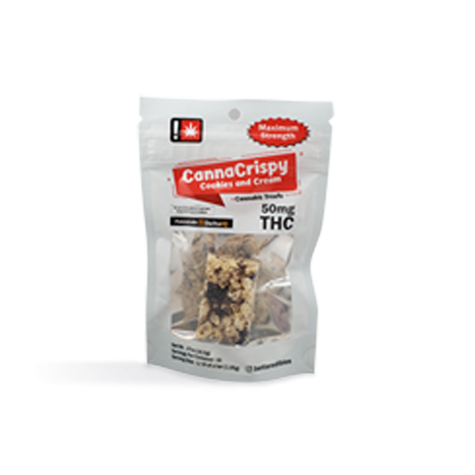 Better Edibles: Cookies And Cream Cannacrispy - N/a