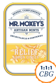 Relief Lemon Ginger 1:1:1 (CBD:CBG:THC) | 100mg