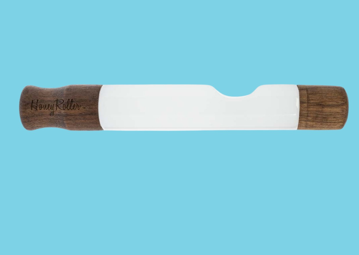Honey Labs - Walnut/White Glass Steamroller