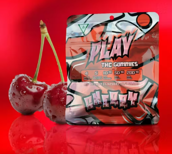 Play - 200MG Gummies - Cherry