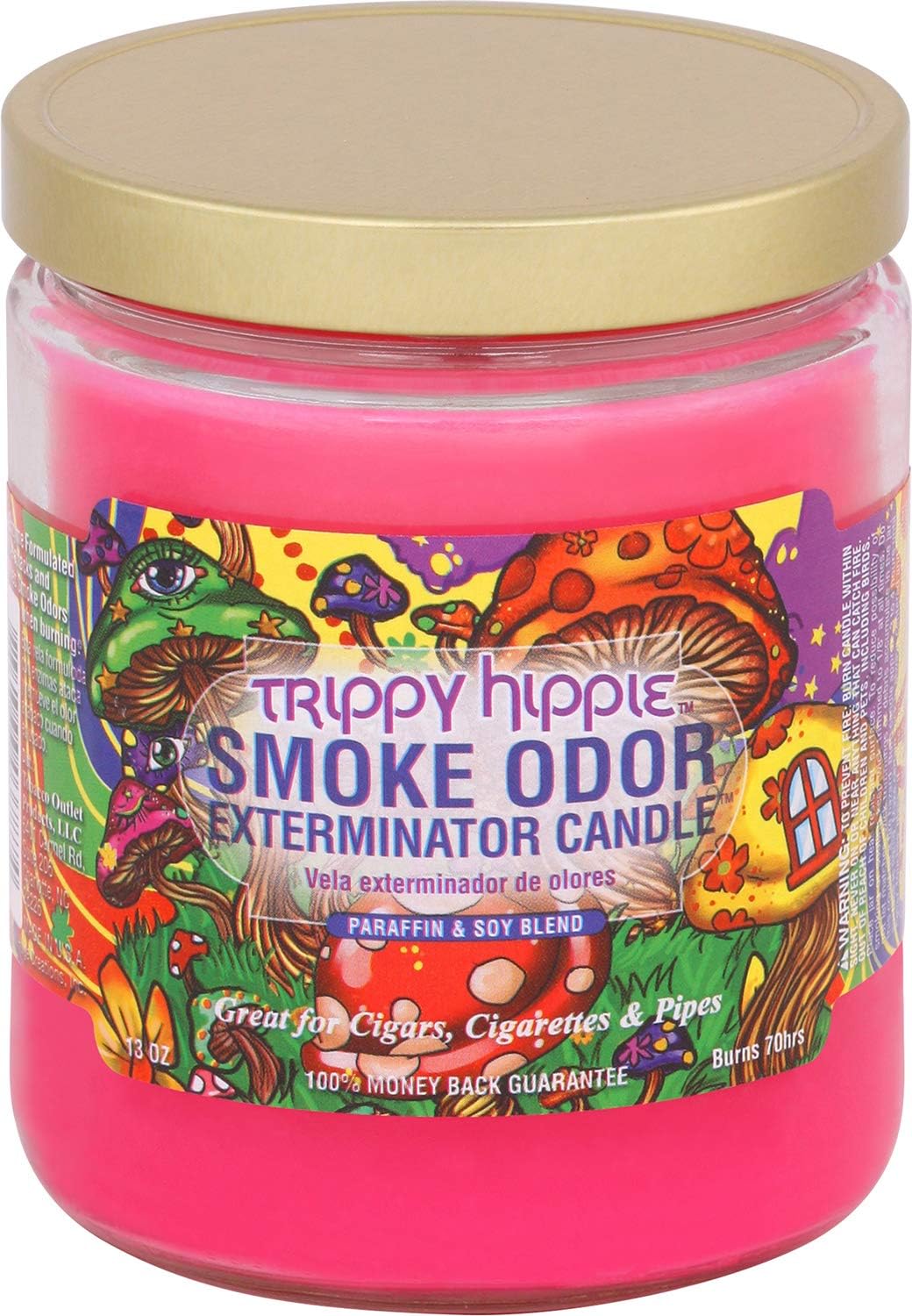 Trippy Hippie Candle