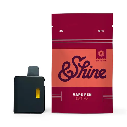 &Shine - Super Lemon Haze - 2g - Disposable Vape