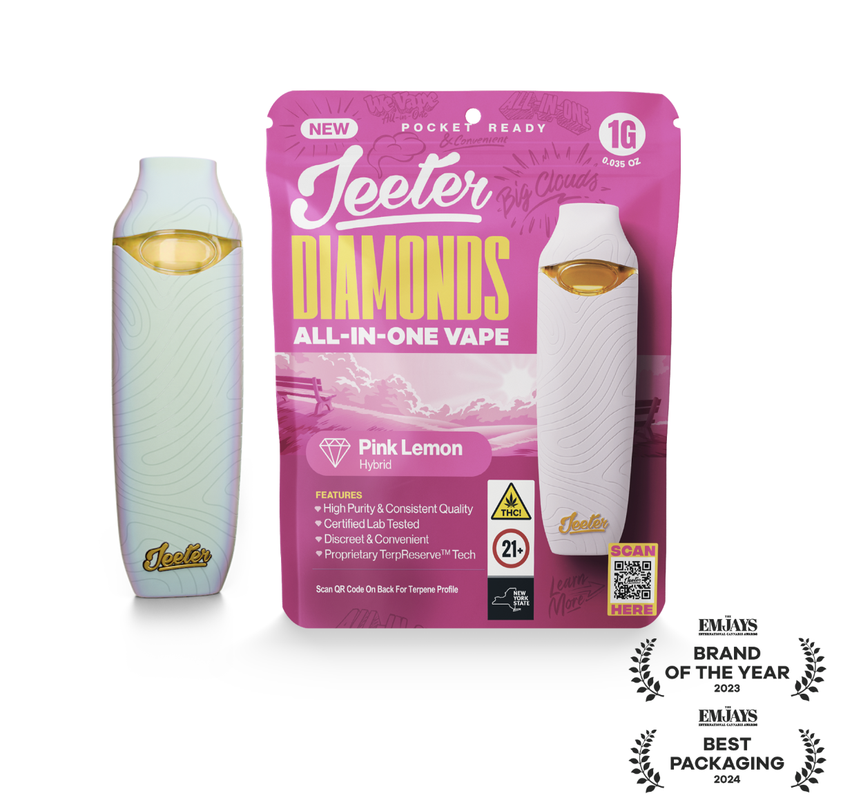 Pink Lemon | Liquid Diamond AIO | 1g