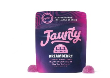 Jaunty - Dream Berry 1:1:1 THC:CBN:CBD Gummies 2pk - 20mg