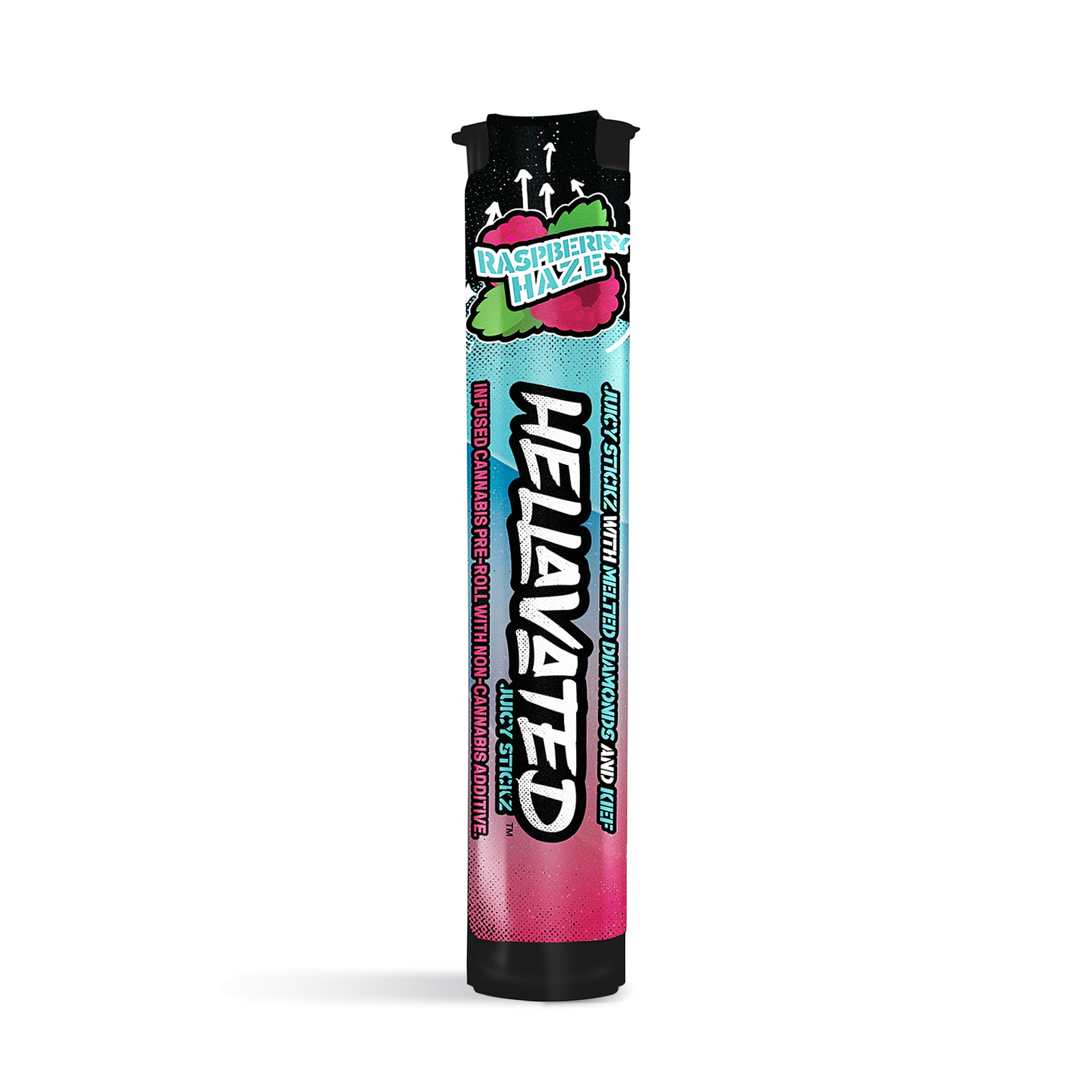 Raspberry Haze Juicy Stickz Infused Pre-Roll | 0.75g