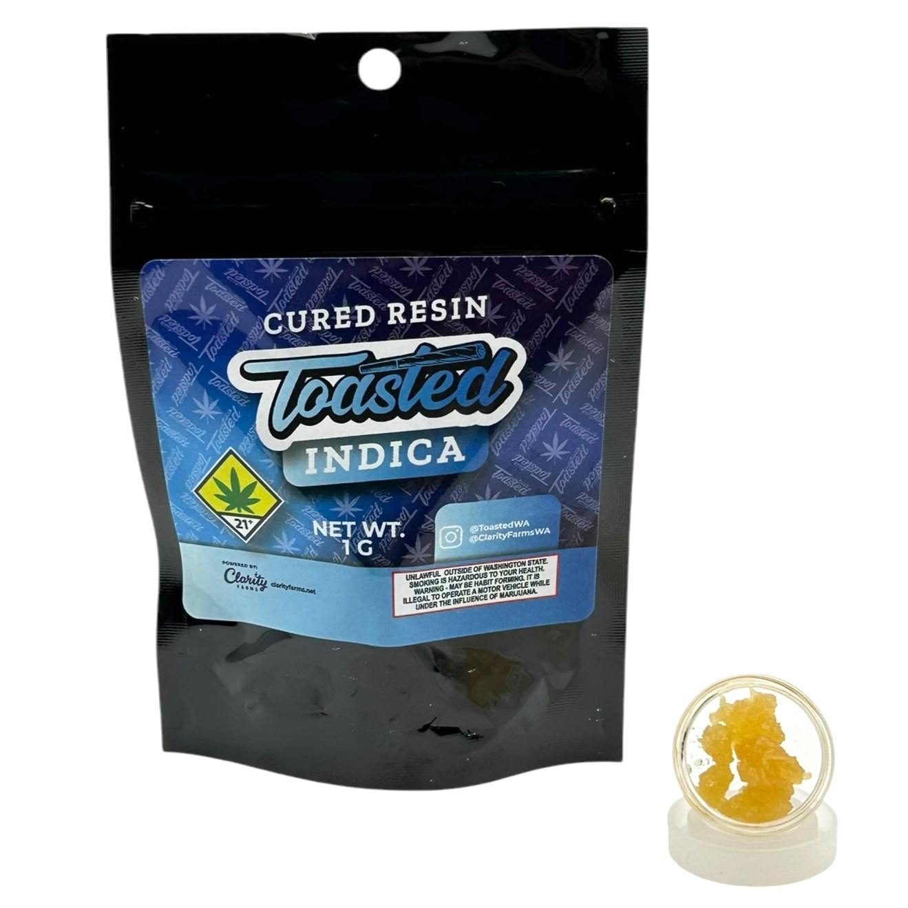 Blackberry Kush [DOH] Cured Resin - by Toasted
