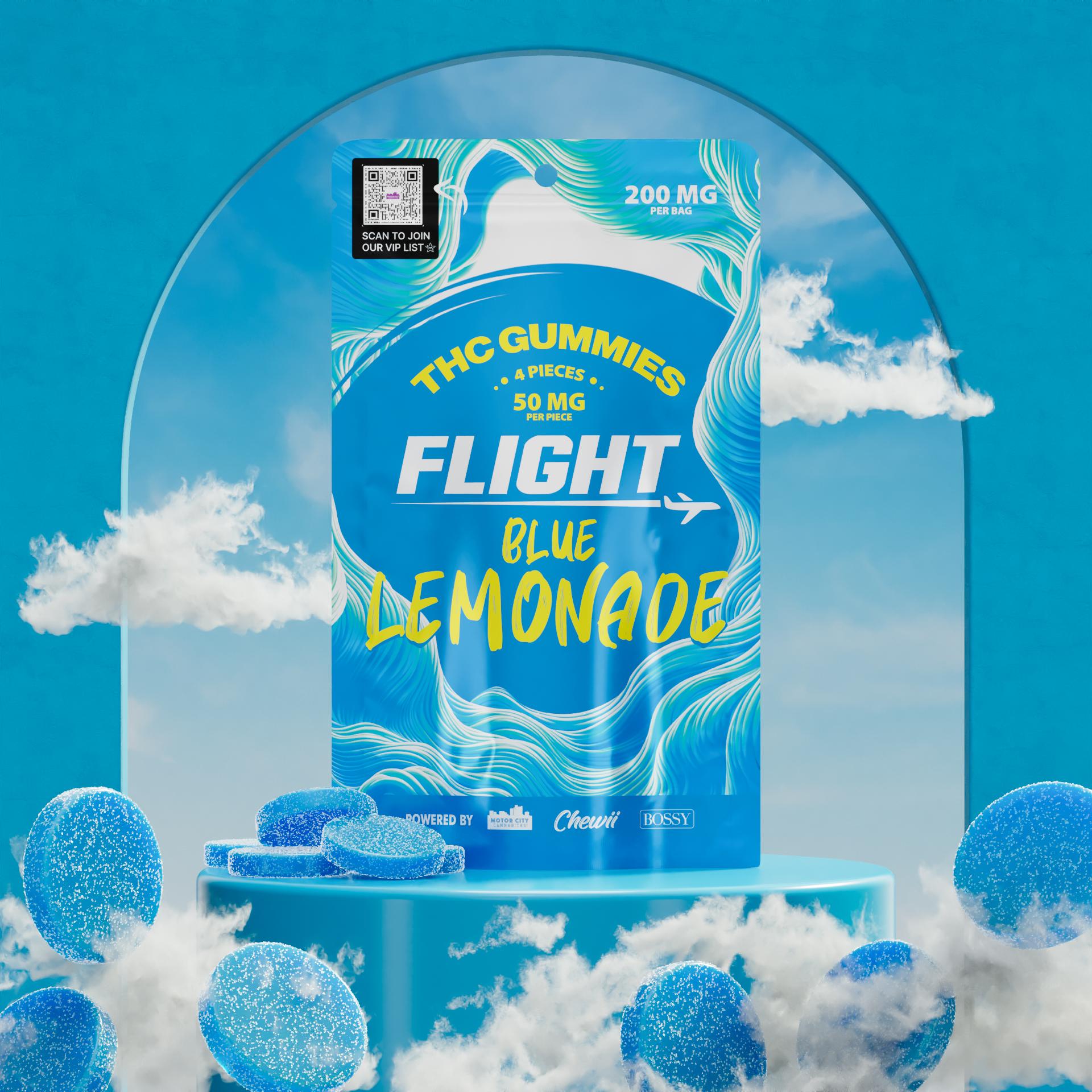 Flight | 200mg Gummies | Blue Lemonade