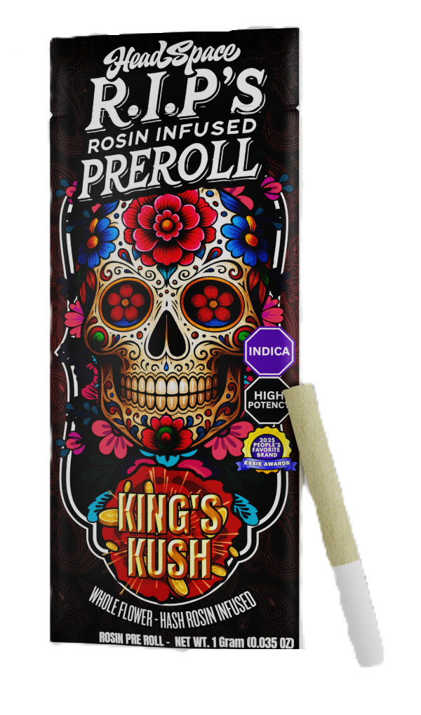 King's Kush Rosin Infused Pre-Roll | 1g | R.I.P