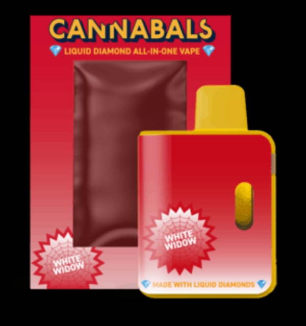 Cannabals | Liquid Diamond AIO | White Widow | 2g