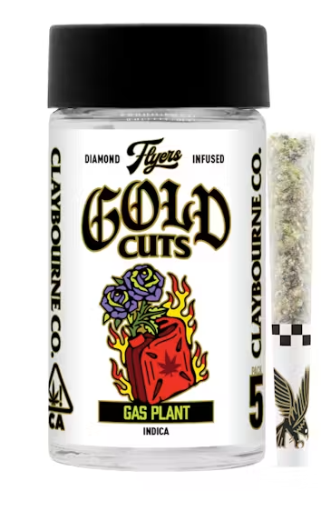 CLAYBOURNE - GAS PLANT - .5G INFUSED PREROLLS - 5PK