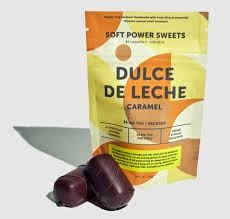 Soft Power Sweets | Dulce de Leche Mini Candy Bar | High Dose 100mg