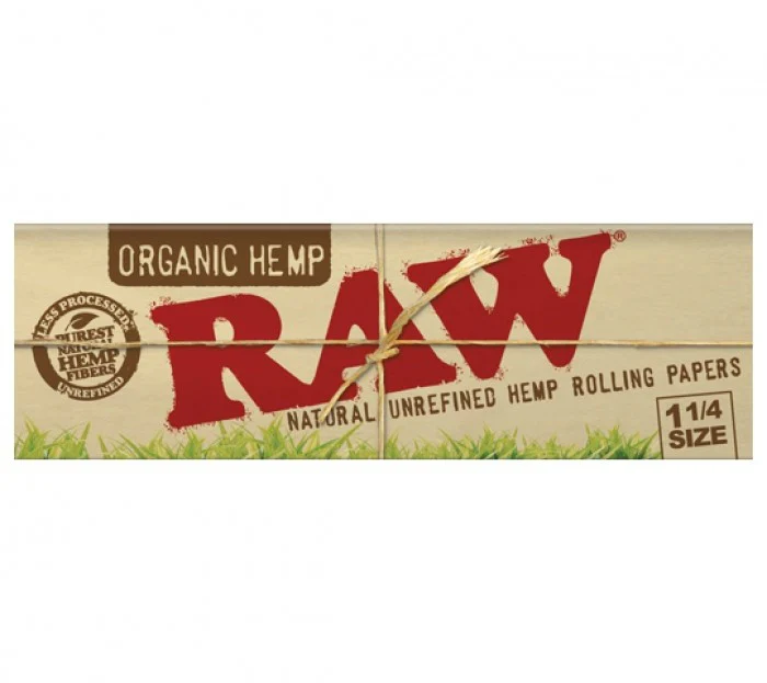 RAW : RAW ORGANIC HEMP 1 1/4 PAPERS