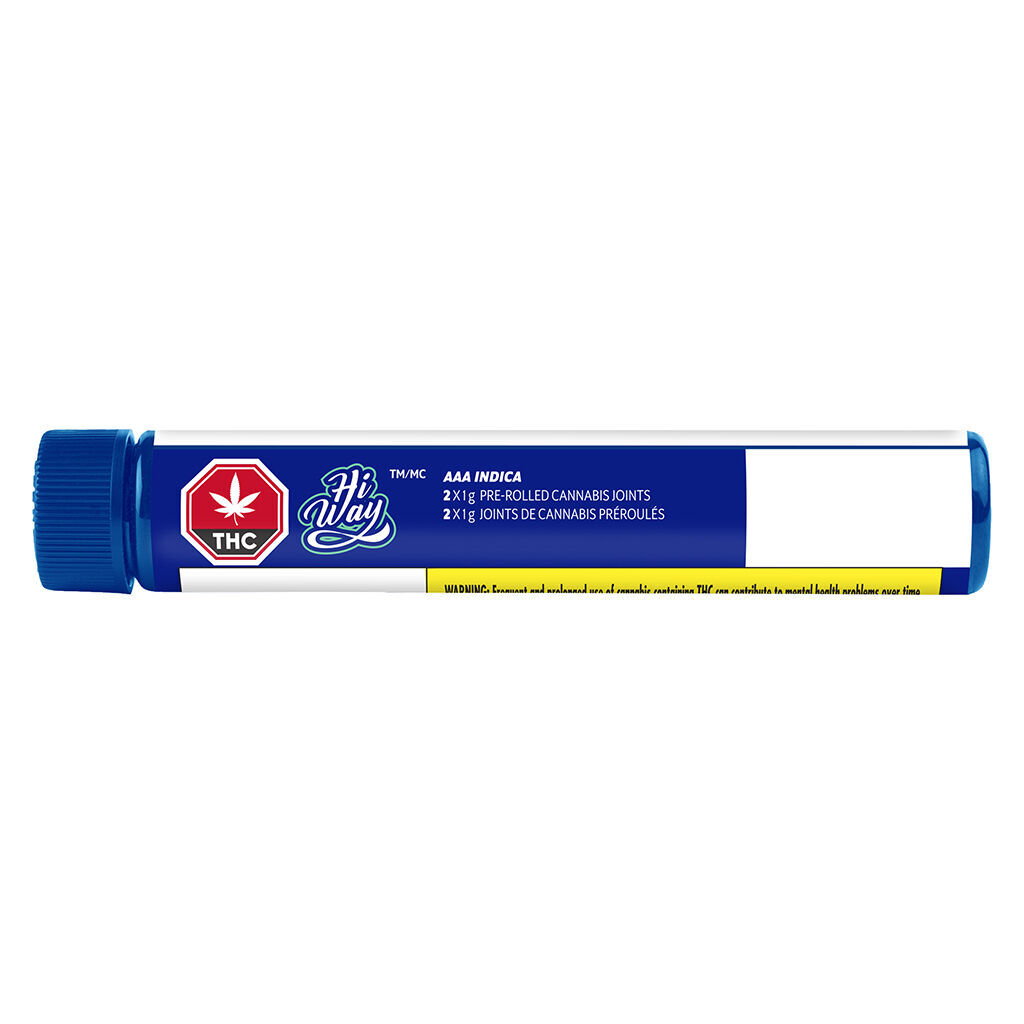 HIWAY - Pre-Roll - INDICA - 2x1g