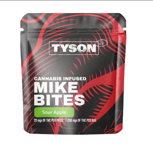 Tyson 2.0 - Green Apple Mike Bites Gummies 200m