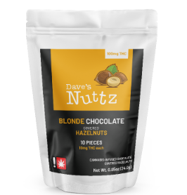 Dave's Nuts: Blonde Covered Hazelnuts